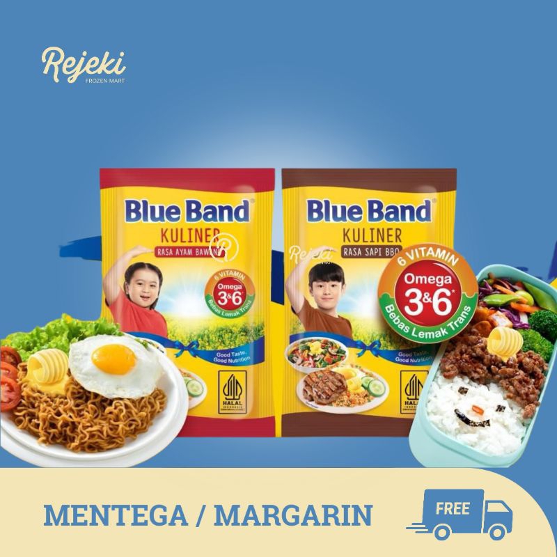 

Blue Band Kuliner Rasa Ayam Bawang & Sapi BBQ - Rejeki Frozen Moyo