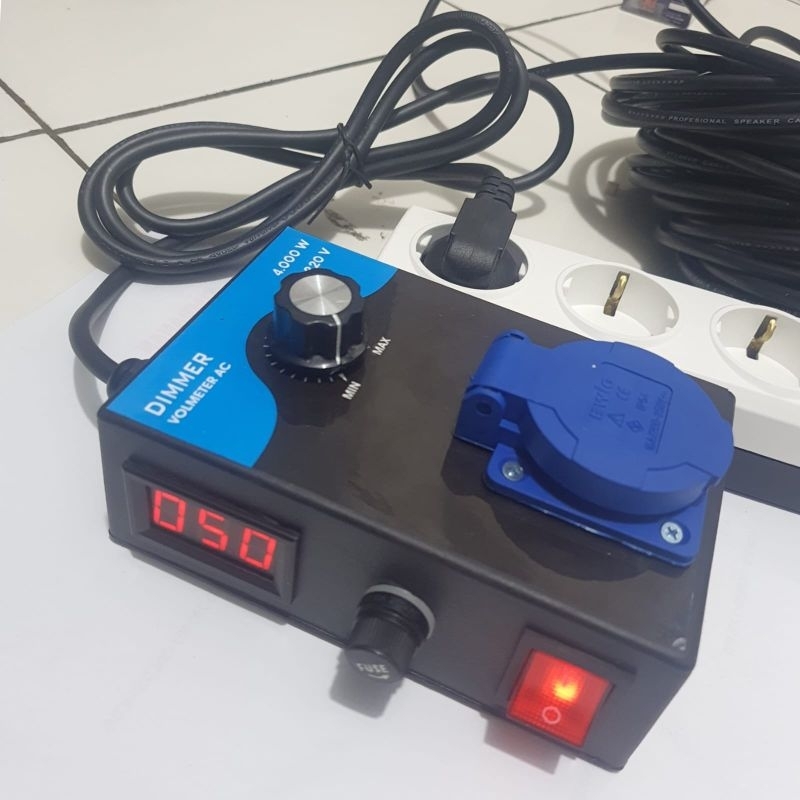 AEBRAND DIMMER AC 4000W 4000 WATT - PENGATUR KECEPATAN GERINDA MESIN BOR KIPAS HEATER MESIN DINAMO -