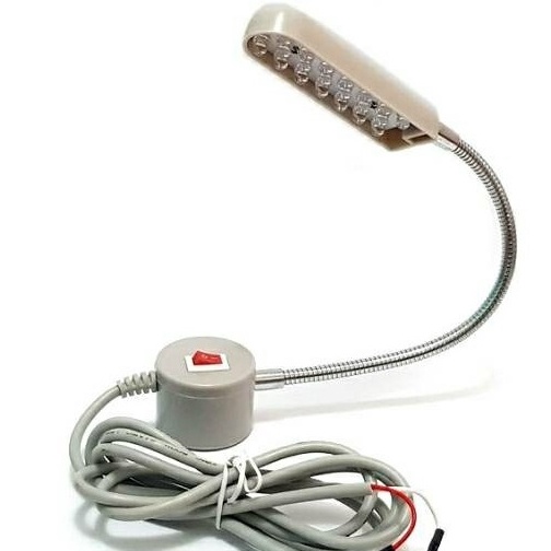 GROSIR LED lampu mesin jahit maget variasi 3 dan 2 titik Lampu Mesin jahit PAKAI COLOKAN Kirim Langs