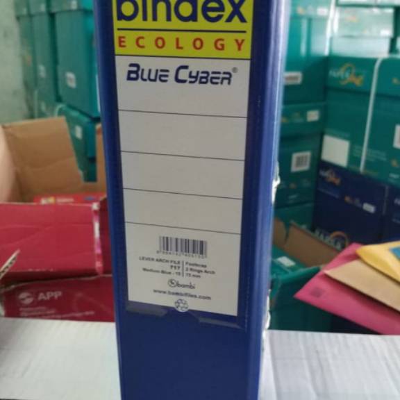 

KODE 77 ORDNER BINDEX BAMBI FOLIO ECOLOGY BLUE CYBER