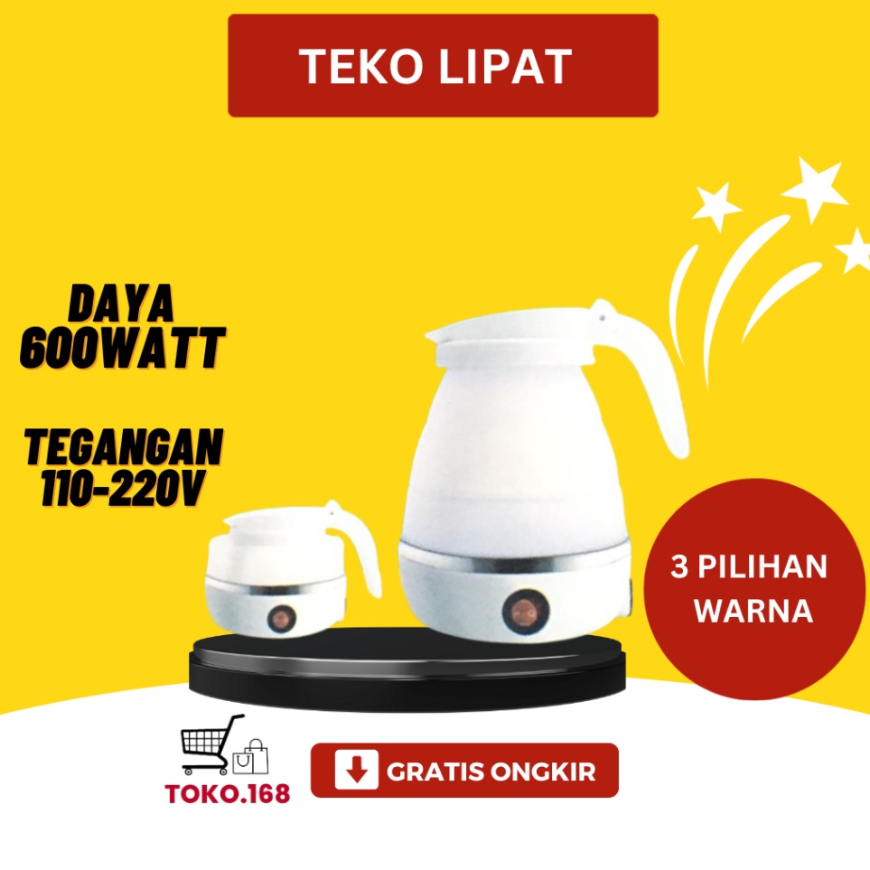 LC VIODA Travelling Folding Kettle  Teko Lipat  Teko Portable  Teko Listrik Lipat l Produk Terkini