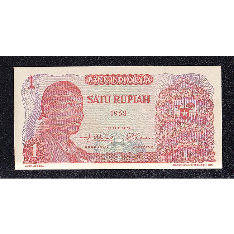 Uang kuno 1 Rupiah tahun 1968 Jendral Sudirman