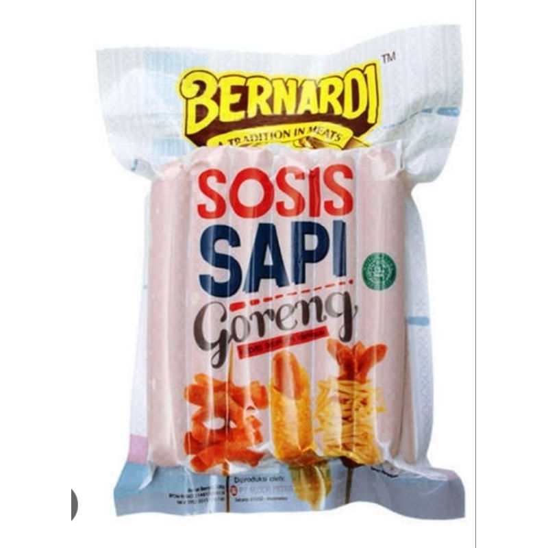 

Bernardi Sosis Sapi Goreng | Berat 500gr