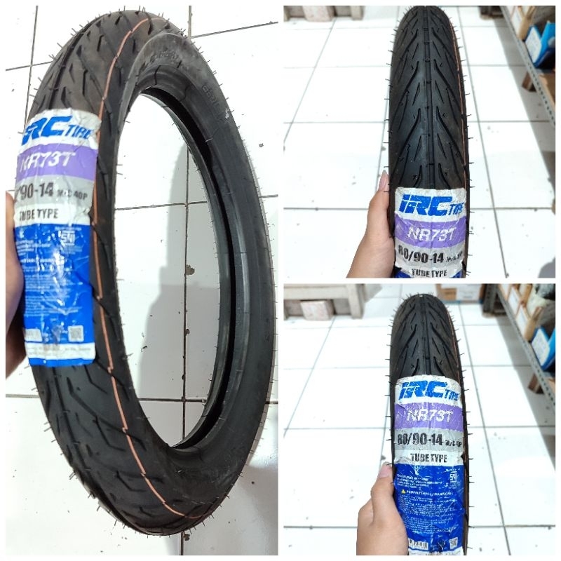 Ban Luar IRC 80/90-14 NR 73T Non Tubeless IRC Original