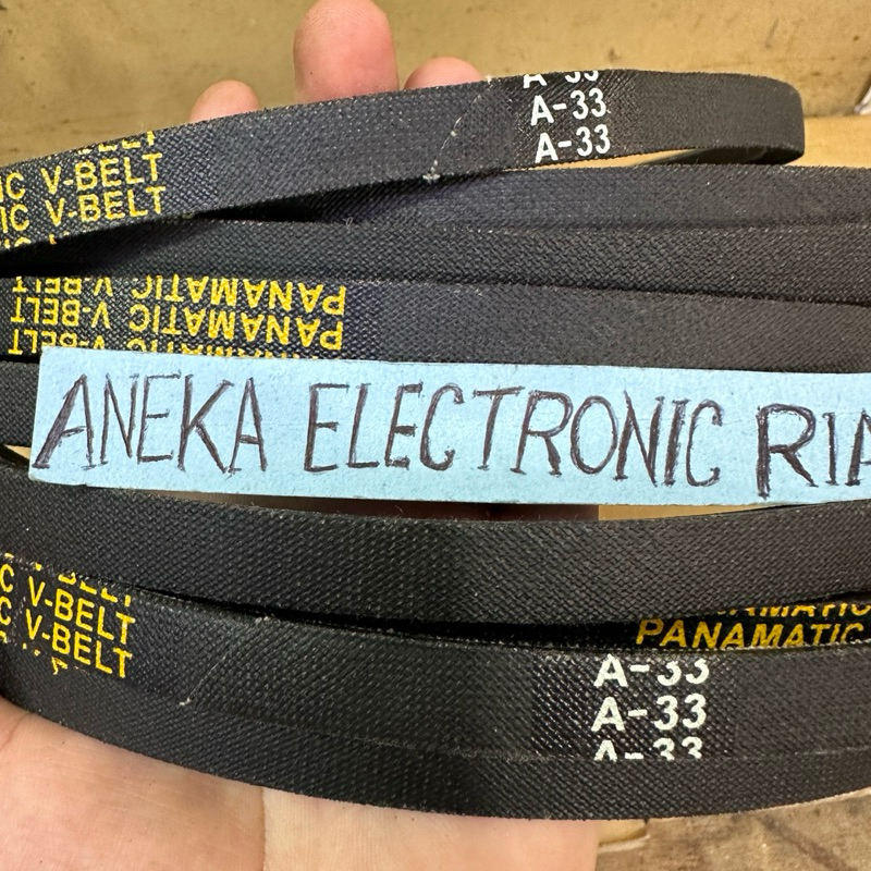V-BELT A 33 V BELT MESIN CUCI FANBEL VANBELT A-33