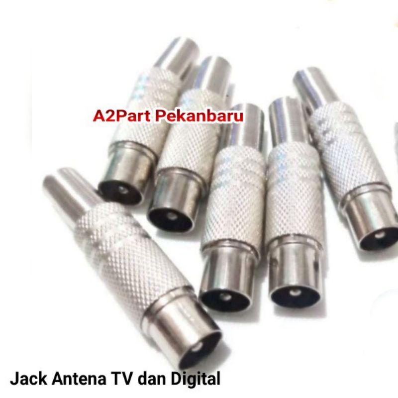 Jack Male Besi Antena TV dan Digital