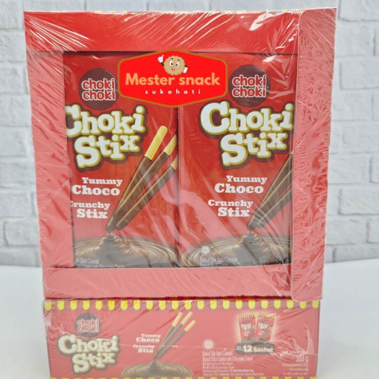 

SUPER DISKON Choki Choki Stix 27 gram 1 pack isi 12 pcs