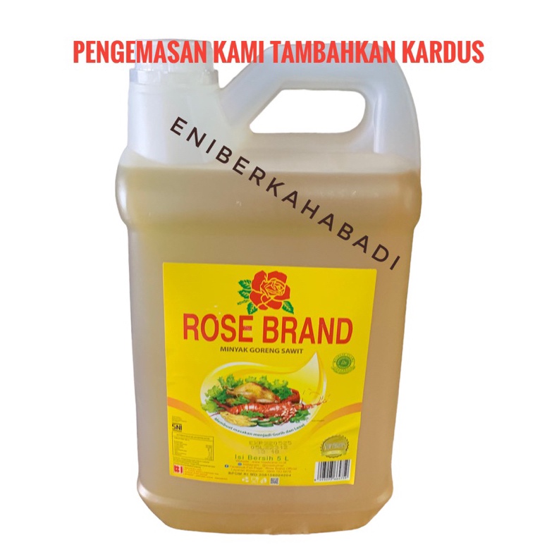 

VIRAL Minyak Rose Brand 1 Drigen isi 5 liter exp date Oktober 225