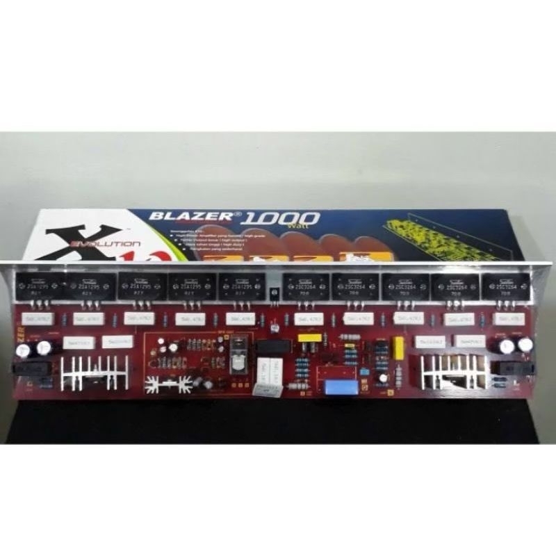 Kit POWER Blazer X10 1000w Mono Bell Power Amplifier 1000 Watt Transistor 1000Watt Mono X10 Economy