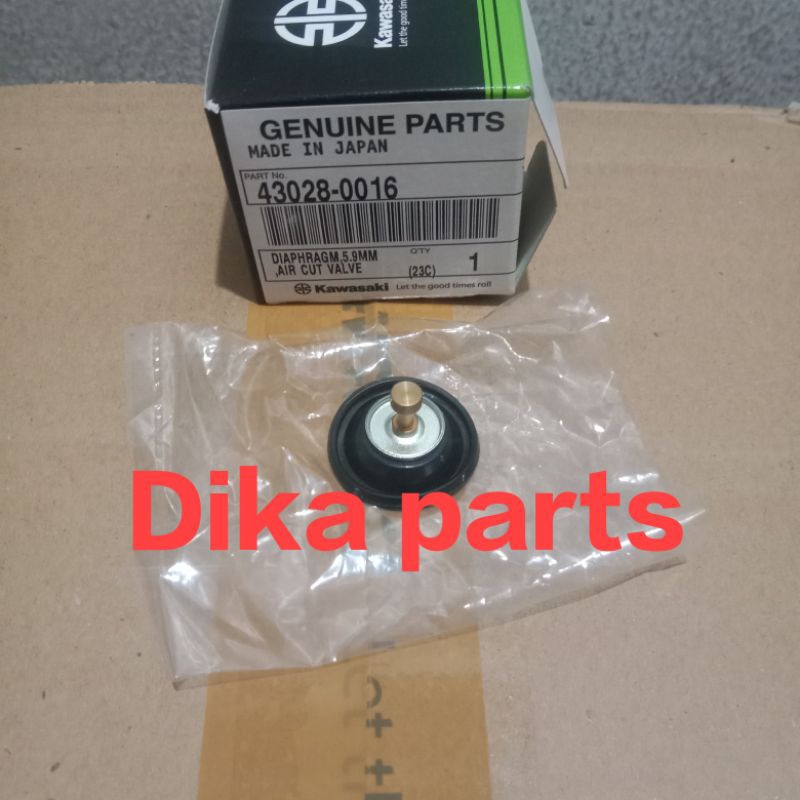 JUAL KARET VAKUM DIAFRAGMA KARBURATOR KAWASAKI NINJA 250 R NINJA 250R ORIGINAL KAWASAKI