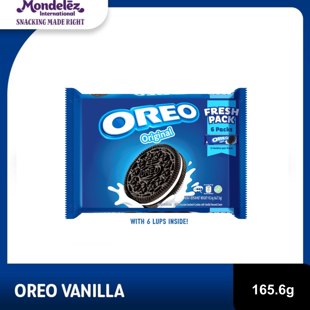 

Swip up OREO Multipack 6 1656g Biskuit Oreo rasa original lebih praktis untuk momen seru