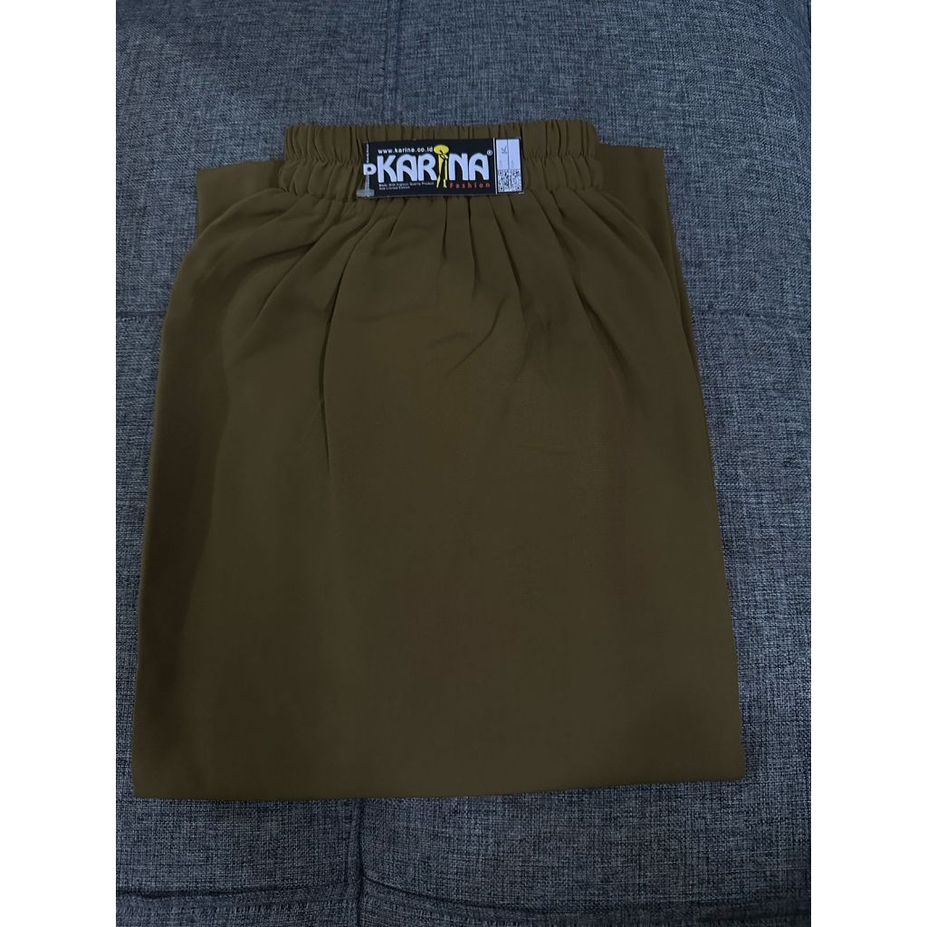 Rok Kerja Panjang Wolfis Wolvis Wolpeach Polos Premium Grade A Full Karet Pinggang KaRINA TERMURAH