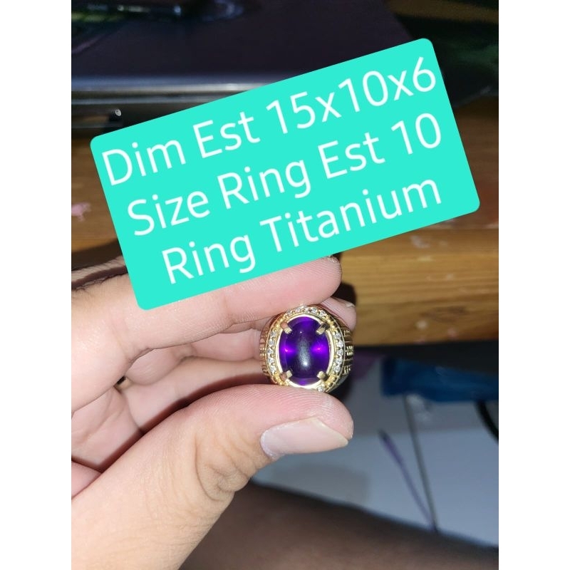 Natural Amethyst Bungur Tanjung Bintang