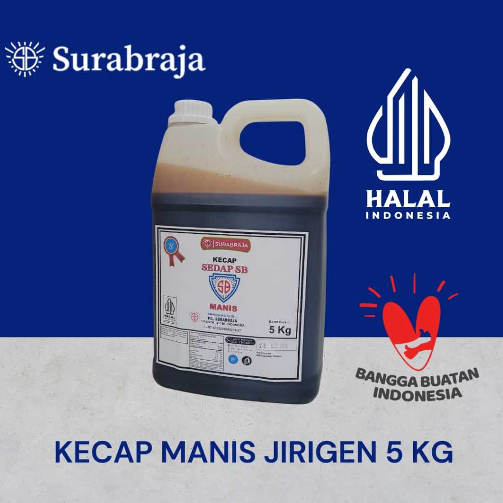 

KECAP MANIS SEDAP SB JIRIGEN 5 KG