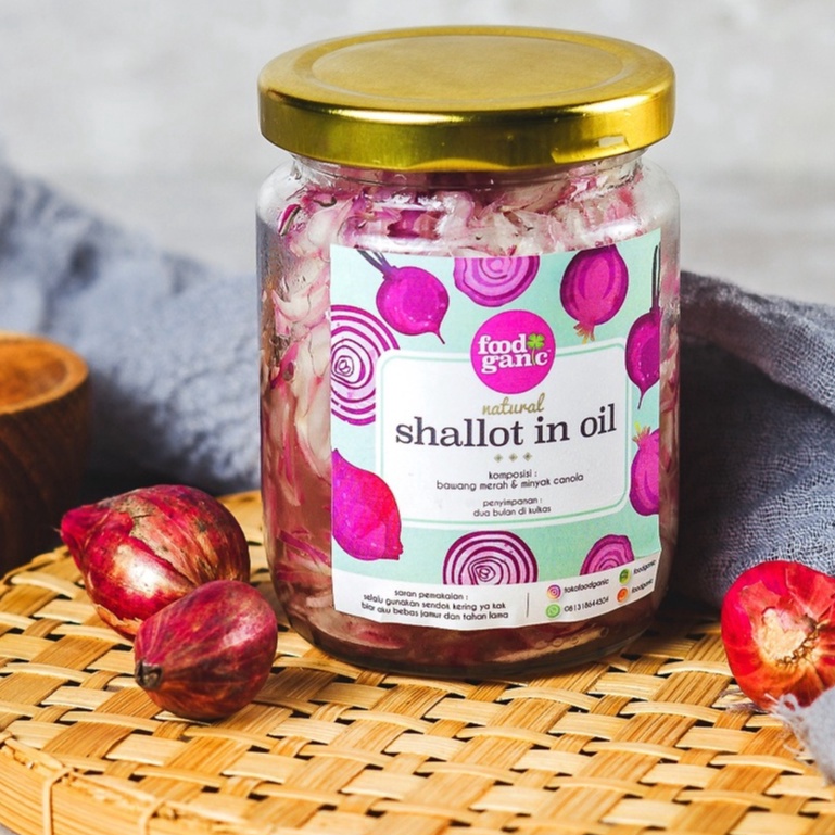 

DISKON Canola Bawang Merah IrisCincang Shallot in Oil SlicedMinced