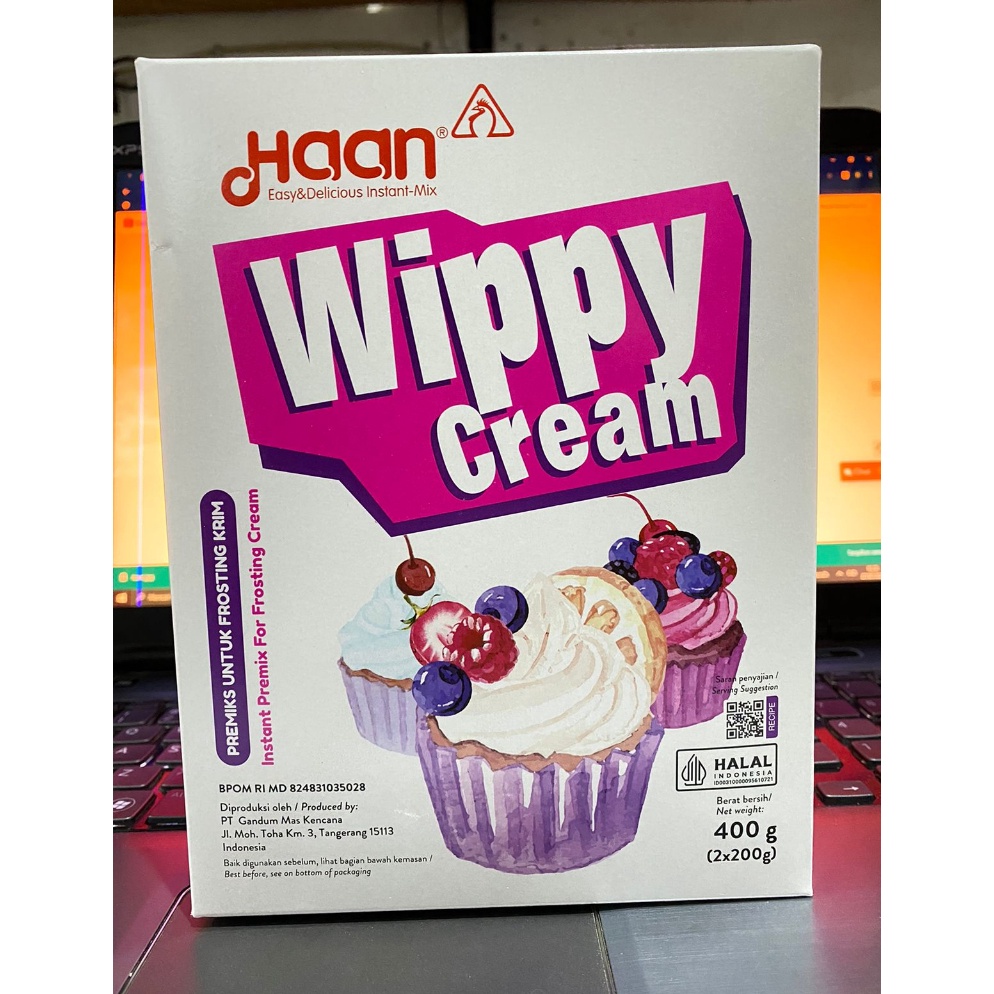 

ORIGINAL Haan Wippy Cream Whipped Cream 4gr