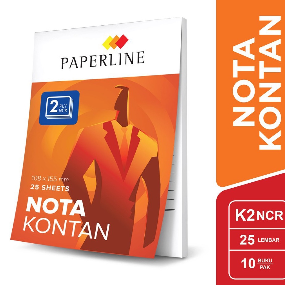 

READY STOK Paperline Nota Kontan 2ply K2 NCR PPL NK K2 NCR