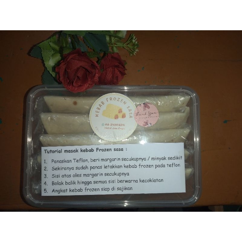 

kebab frozen sasa daging asli yang enakk bangett Original isi 5pcs