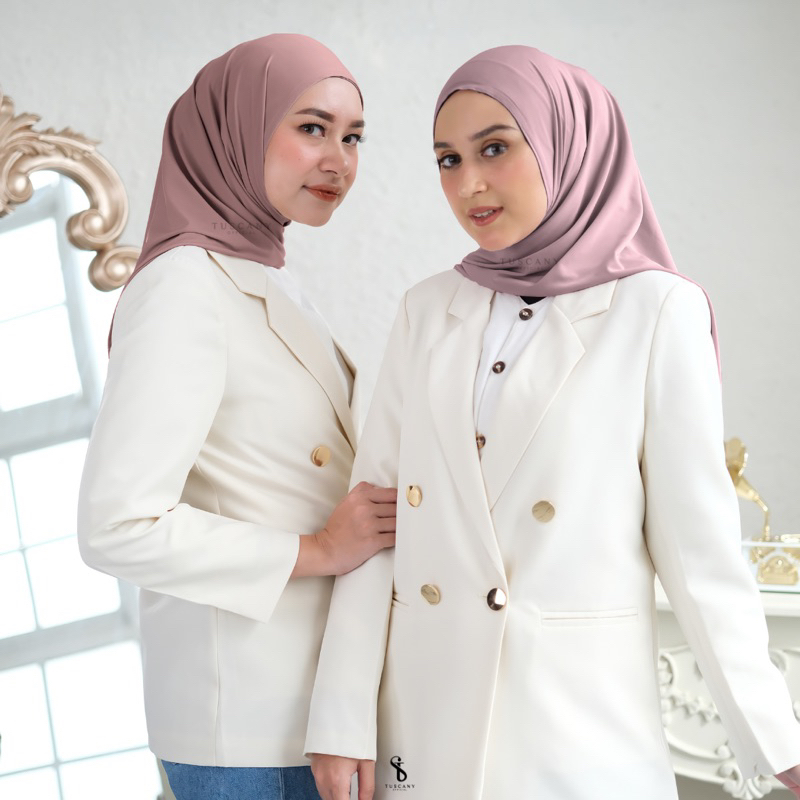 Tuscany Official - Alea Pashmina Instan Jersey Premium - Pashmina Hijab - Hijab Instan