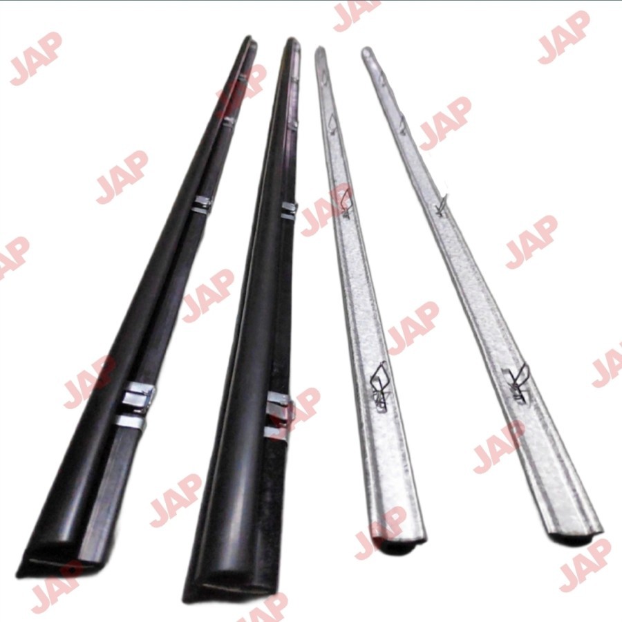 Karet Pelipit Lis List Pintu Kaca Mobil Hijet 1000 Luar Dalam