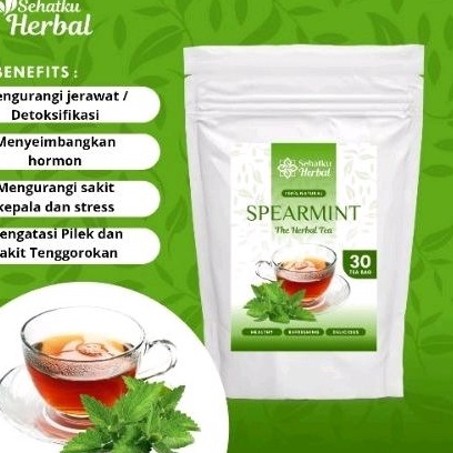 

Free Ongkir SPEARMINT TEA TEH SPEARMINT ISI 3 TEA BAG