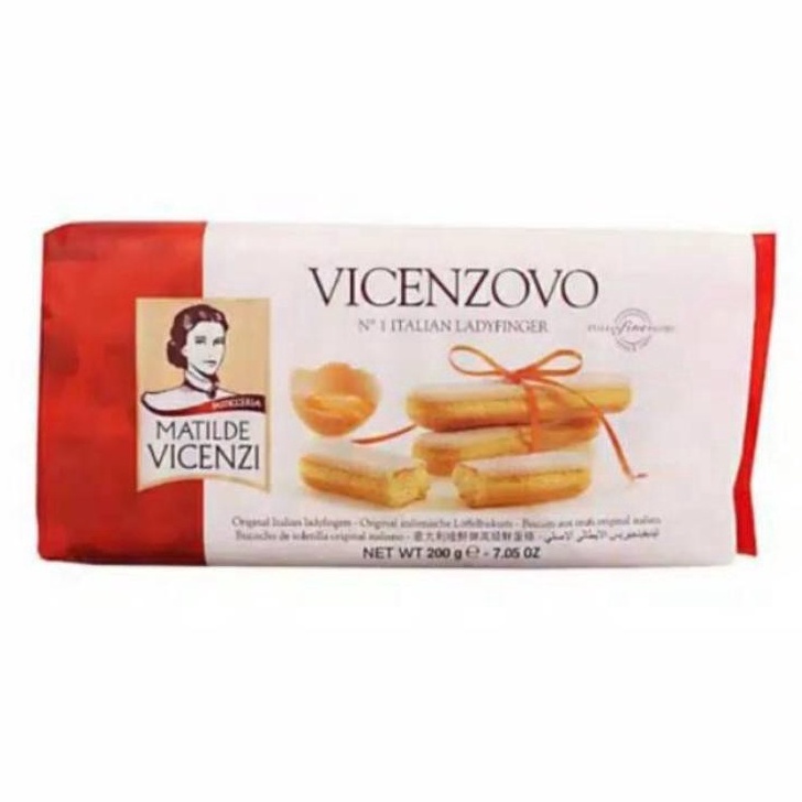 

MURAH LEBAY Vincenzovo Lady Finger biskuit Biscuit Tiramisu Matilde Vincenzi 2gram