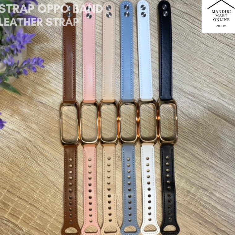 DuR Strap Kulit Oppo band Tali Pengganti Oppo Band Leather Strap  T