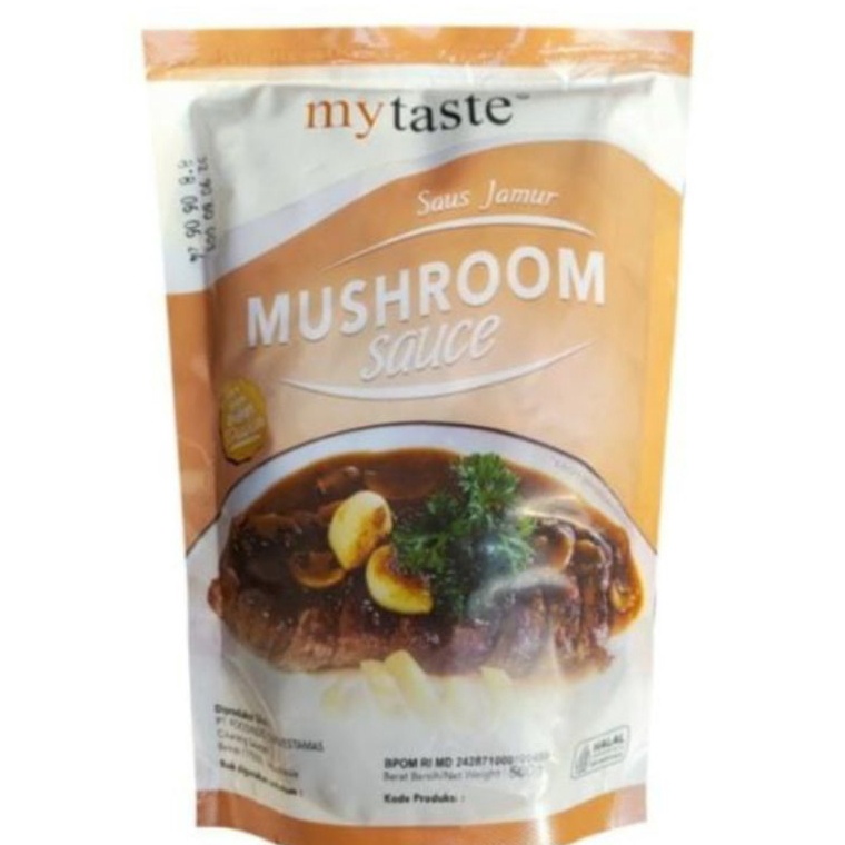 

TERBARU My Taste Mushroom Sauce Saus Jamur 5gr
