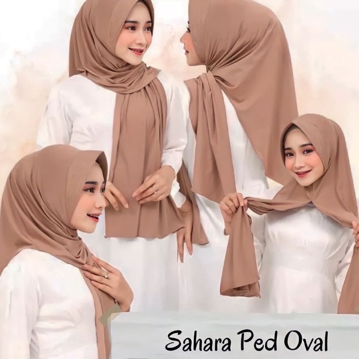 COD Hijab Instan Pet Jersey Pashmina Instan Pet Hijab Pashmina Oval Instan Jersey Jilbab Pashmina In