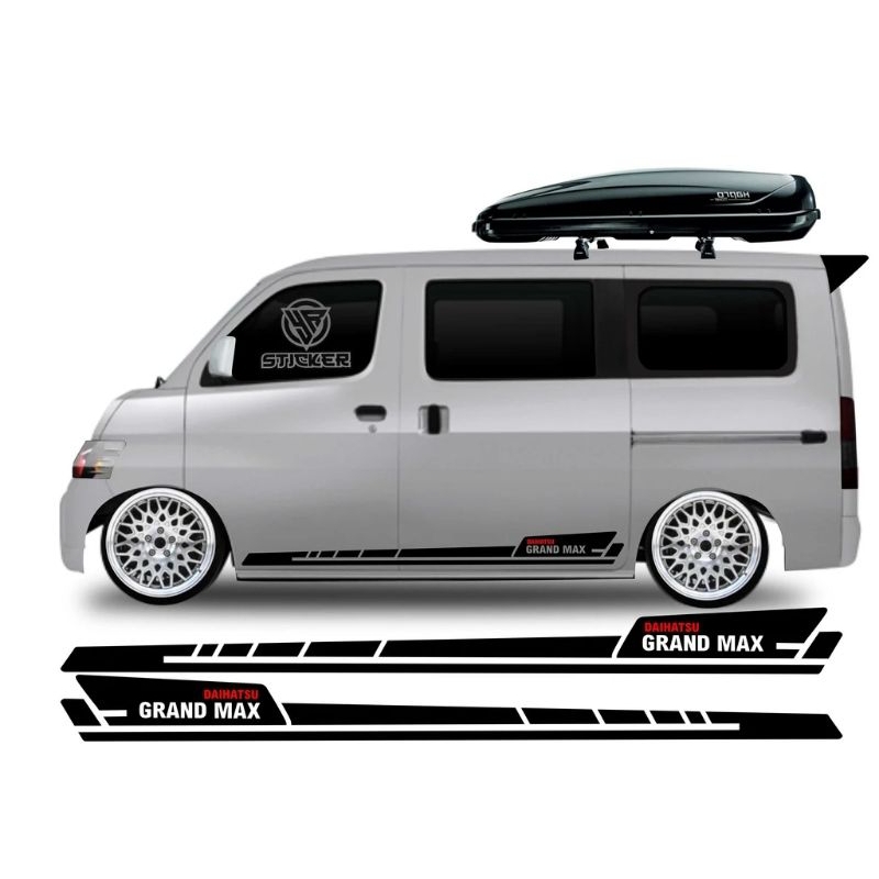 cutting sticker mobil grandmax minibus sticker mobil