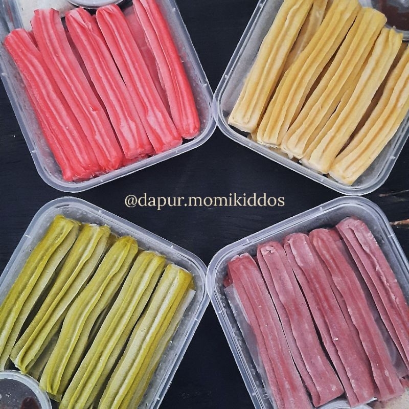 Churros frozen varian rasa isi 15pcs by @dapur.momikiddos