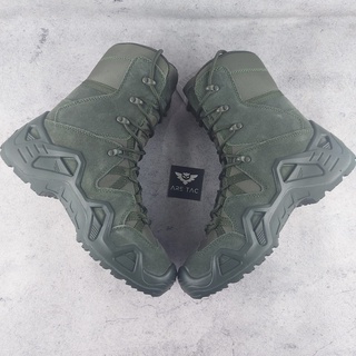 Sepatu PDL TNI Polri - Sepatu Tactical Replika Lowa Hijau