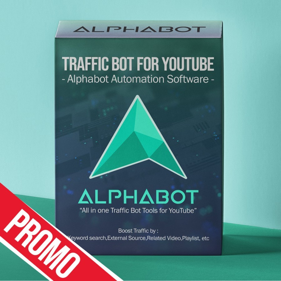 Aplikasi Bot YouTube - AlphaBot All in One Traffic Bot