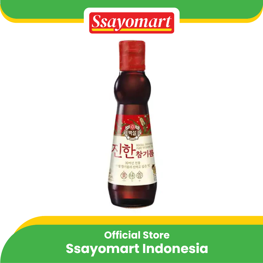 

Cj Beksul Sesame Oil / Minyak Wijen 320 ml