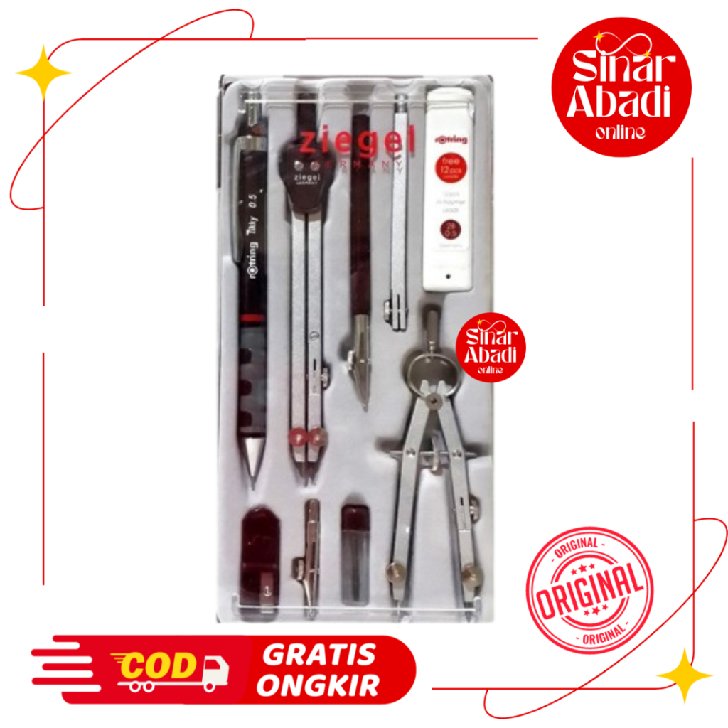 

JANGKA ZIEGEL SO3009A / COMPASS SET 3