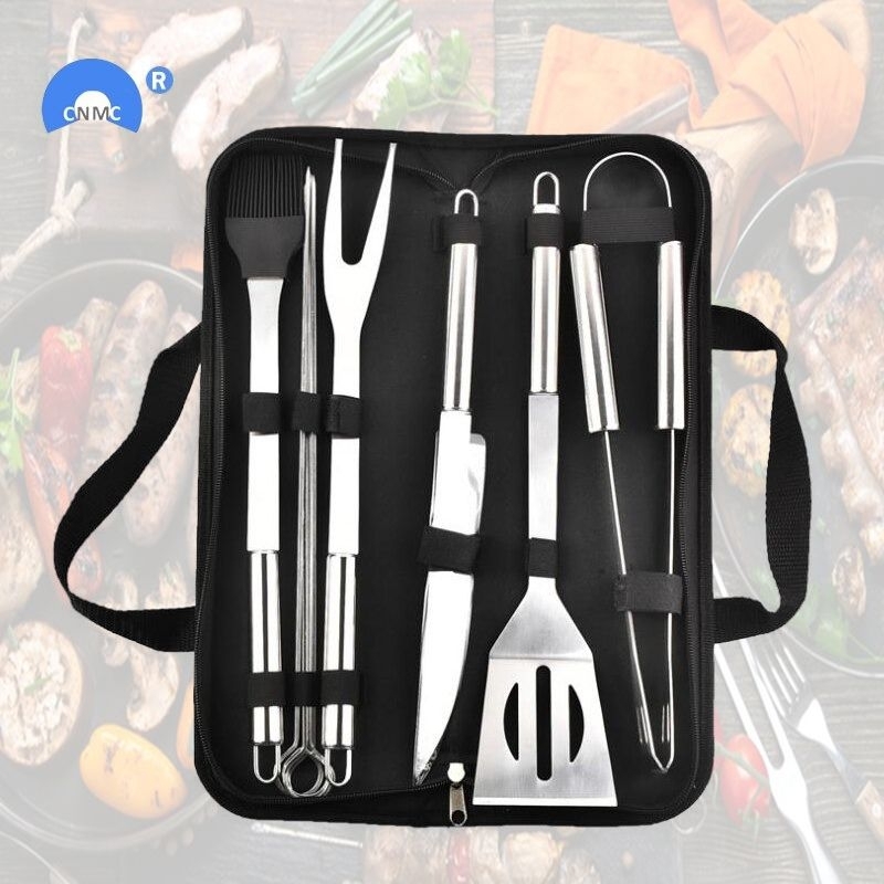 SET ALAT MASAK GRILL SPATULA BBQ ALAT NGEGRILL 9 IN 1