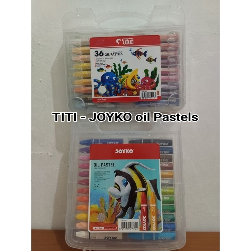 

Krayon Minyak TITI 36 -- JOYKO 24 Warna Oil Pastels