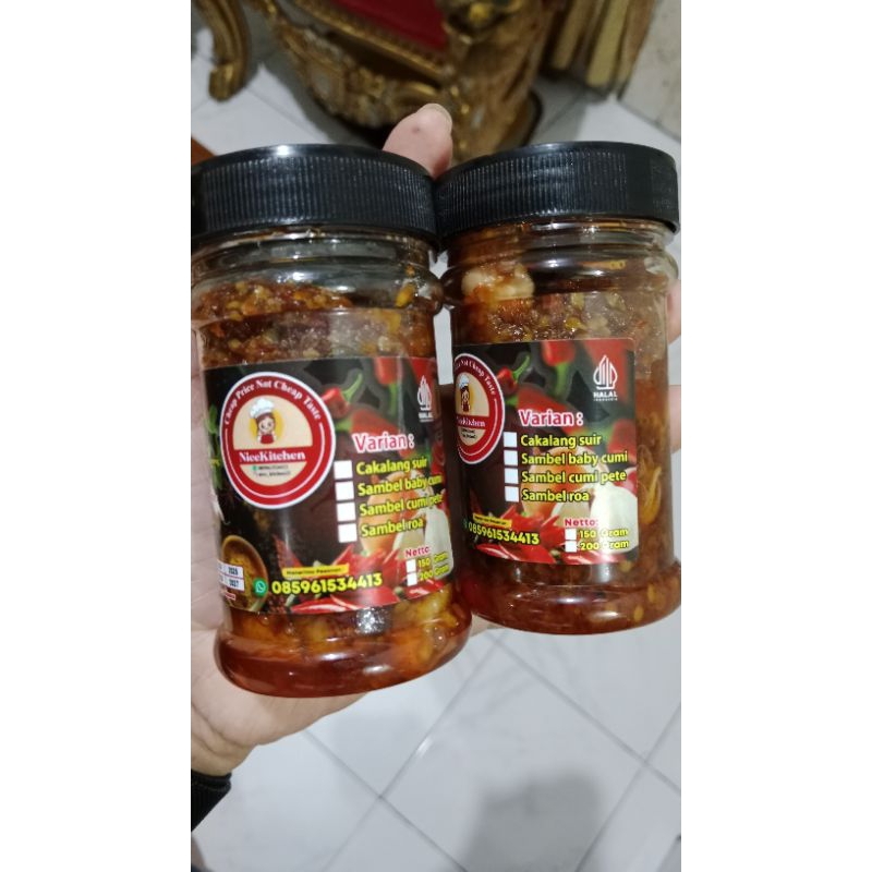 

sambal baby cumi extra pedas