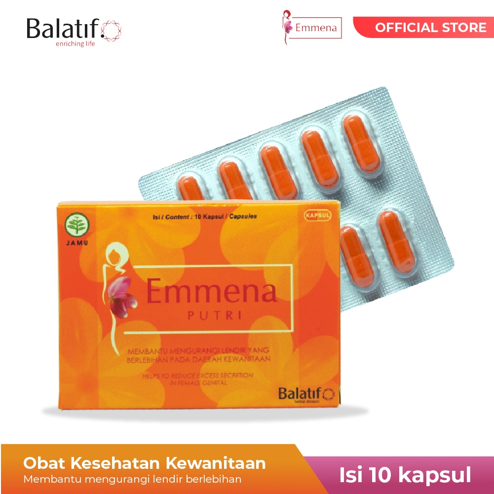 EMMENA PUTRI Obat Keputihan dan Lendir Berlebihan di area Kewanitaan | BALATIF