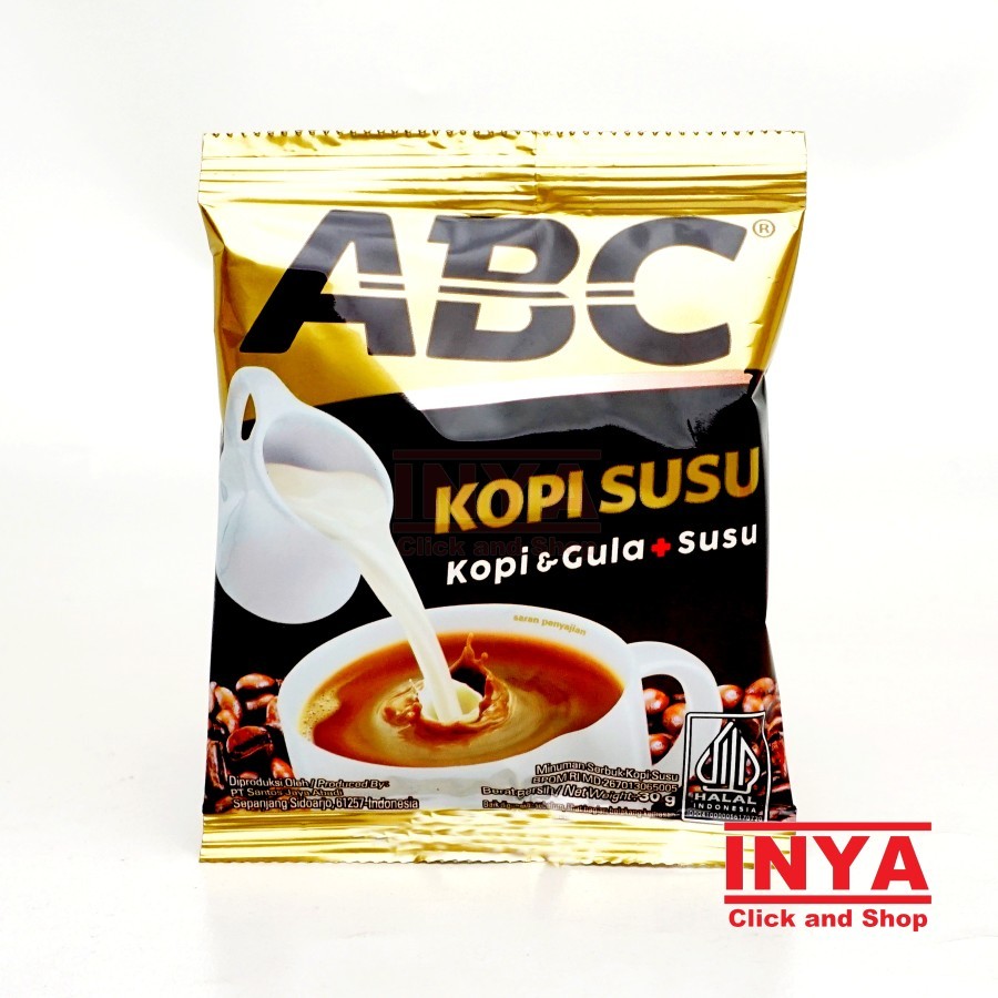 

ABC Kopi Susu, Kopi Moca dan Rasa Klepon - Instant Coffee - Kopi Susu 30g