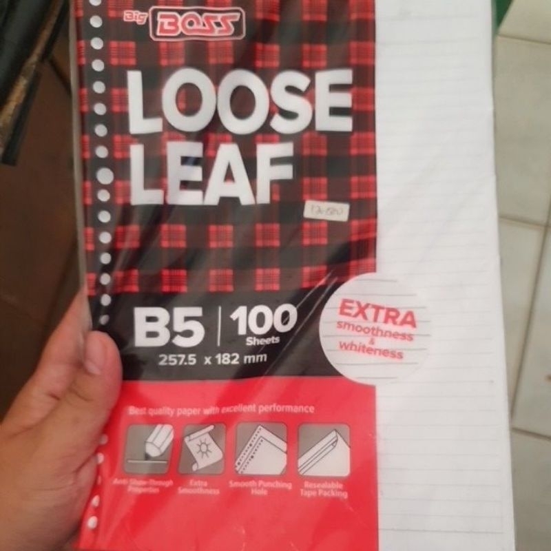 

Isi Binder Loose Leaf