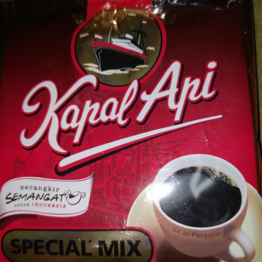 

Kopi kapal api Hitam saset