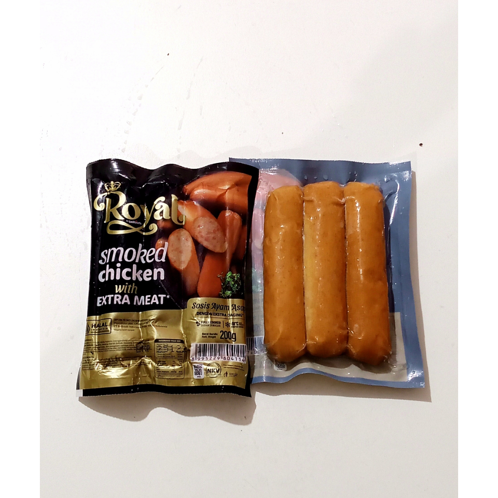 

BELFOODS royal smoke chicken sausage 200gr