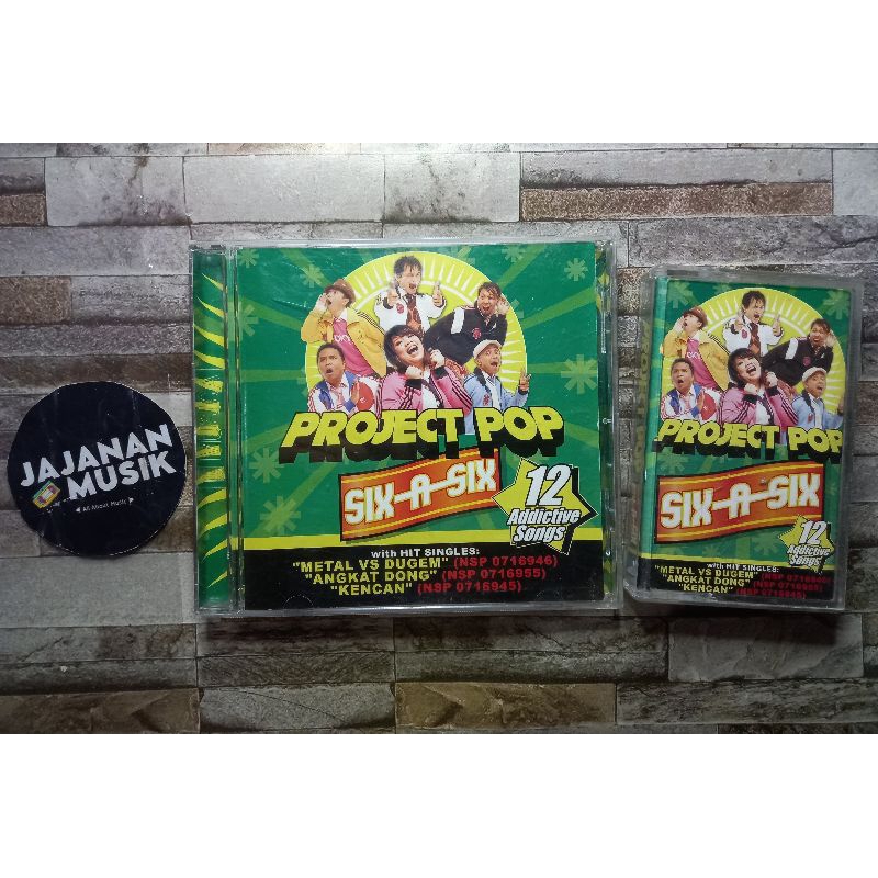 CD + Kaset Project Pop (Six A Six)