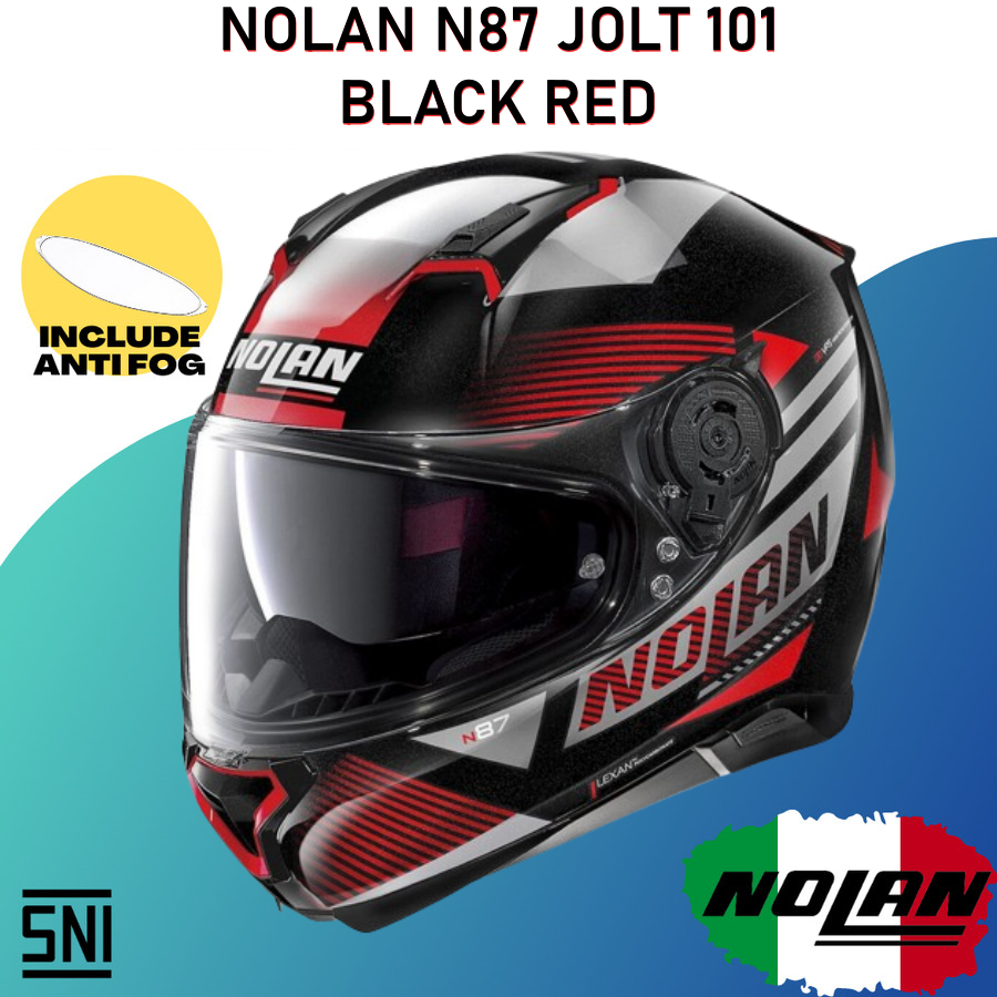 Helm Nolan N87 (CLEARANCE SALE) - Nolan N87 NCOM Helm Fullface Original