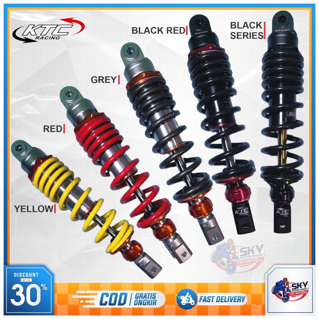 Shock Breaker KTC Razor Pro 300 325 340 mm Single Click Non Tabung Vario Mio Beat Scoopy Fino Lexi G