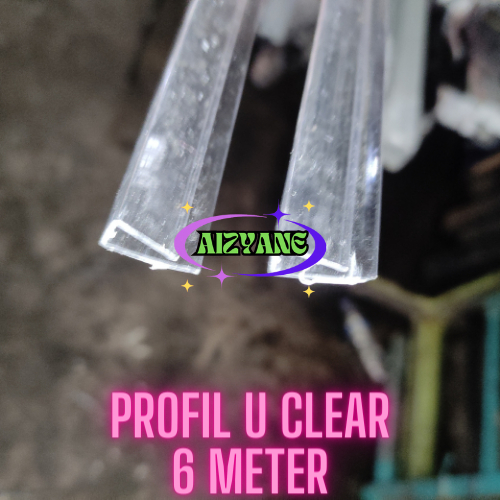 Profil U sambungan Twinlite Policarbonat