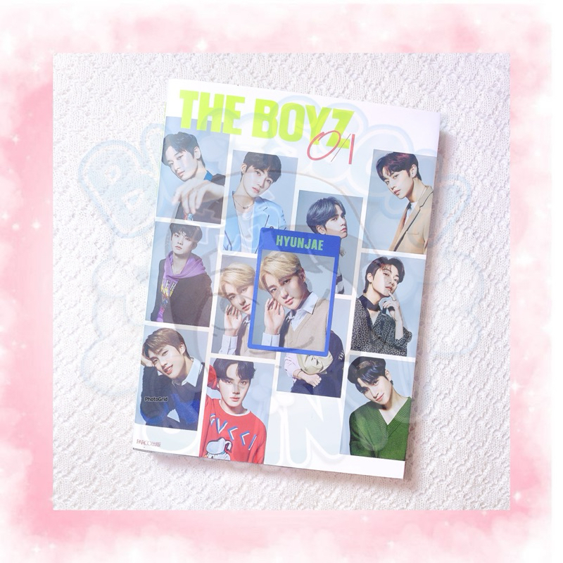 Photocard The Boyz PARCO HYUNJAE THE BOYZ SET Japan Photobook