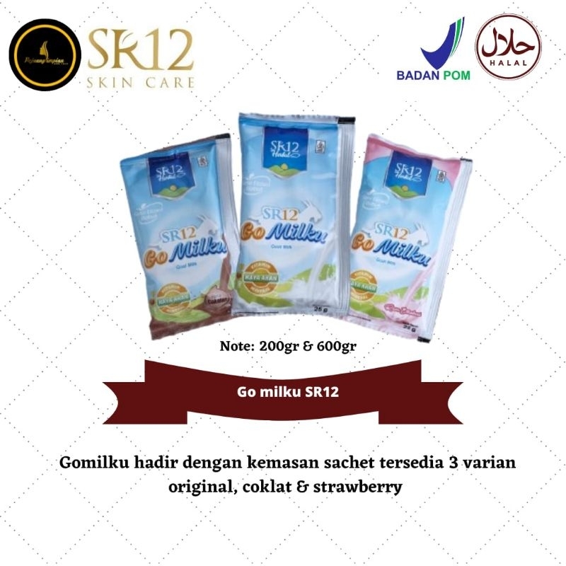 

Gomilku SR12 kemasan sachet