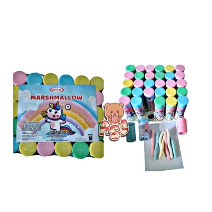 

SWEET ME MARSHMALLOW RAINBOW ISI 30 X 5 GR